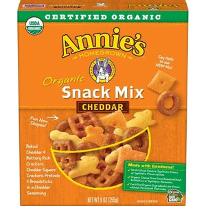 OG3 Annies Bunnies Snack Mix Cheddar 12/9 OZ [UNFI #23510]