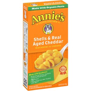 OG3 Annies Shlls & Agd Chddr Mac N Cheese 12/6 OZ [UNFI #24793]