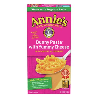 Annies Nat Bunny Shp Pasta Yummy Chs 12/6 OZ [UNFI #08341]