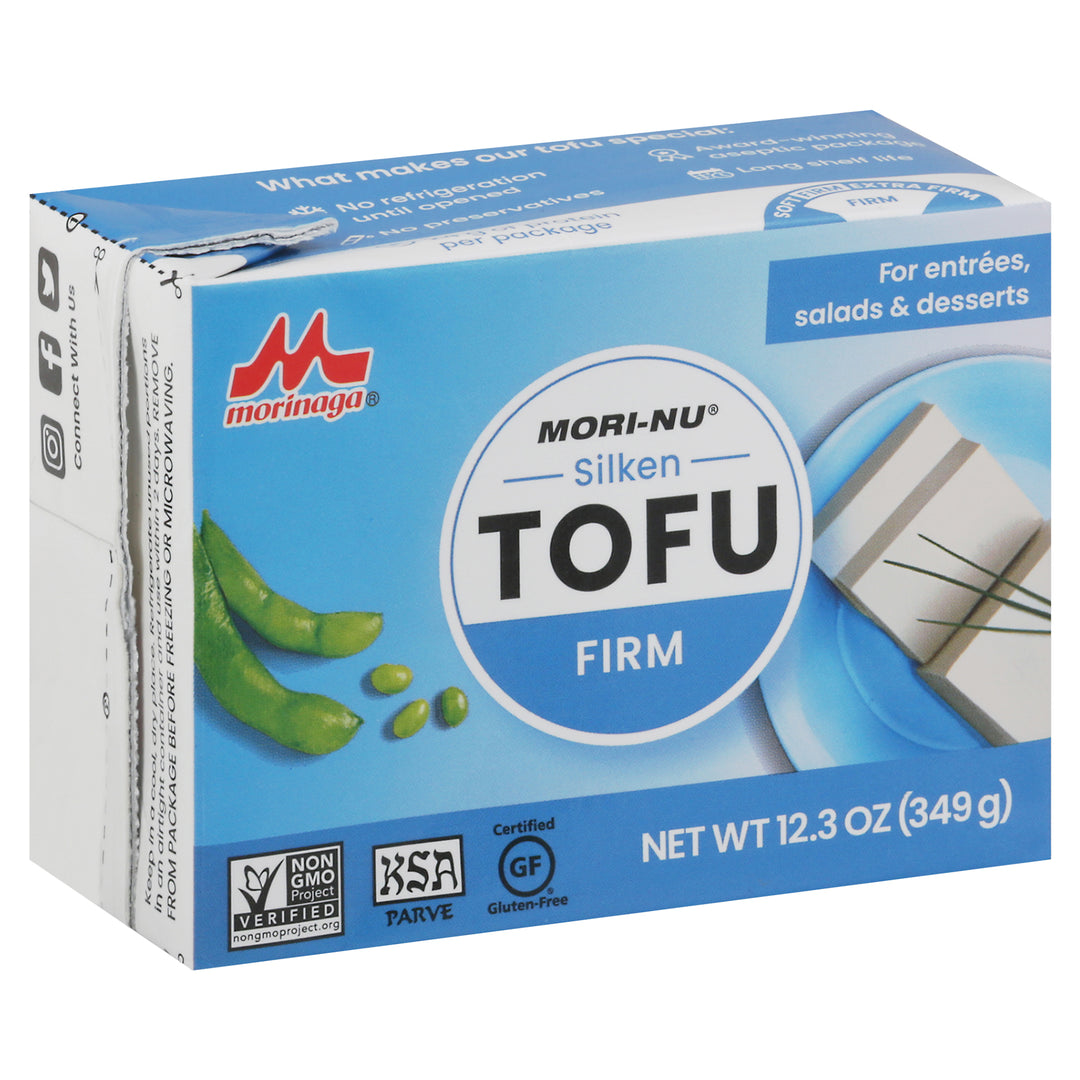 Mori-Nu Silken Tofu Firm Shelf Stbl 12/10.8 Oz [UNFI #89753]