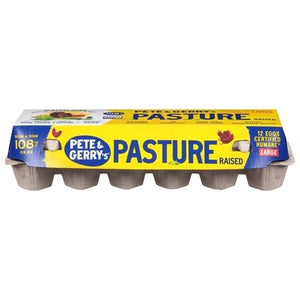 Pete & Gerrys Brown Pasture Raised Eggs 9/12 Ct [UNFI #29815]