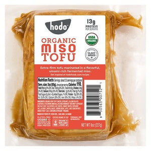 Hodo Foods Miso Tofu 6/8 Oz [UNFI #66108]