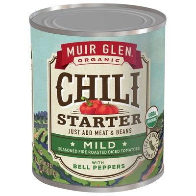 Muir Glen Fire Roasted Mild Tomatoes 12/28 Oz [UNFI #59577]