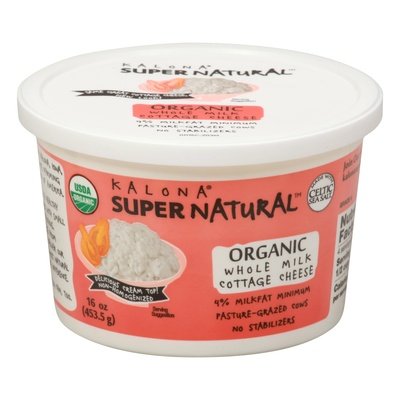 OG2 Kalona Super Natural 4% Milk Fat 6/16 OZ [UNFI #15754]