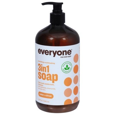 Everyone 3in1 Soap Everyman Cdr Ctrs 32 OZ [UNFI #51279] T