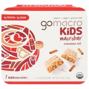 OG2 Gomacro Bar Cinnamon Roll Kid 7/6.3 OZ [UNFI #17918]