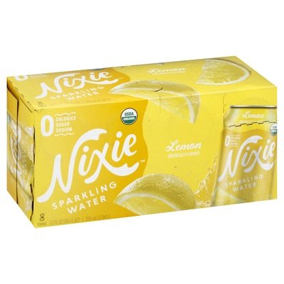 OG2 Nixie Lemon Sparkling Water 3/8/12 OZ [UNFI #38869] T