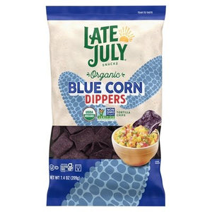 OG2 Late July Snacks Blue Corn, Tortilla Chips 9/7.4 OZ [UNFI #01199]