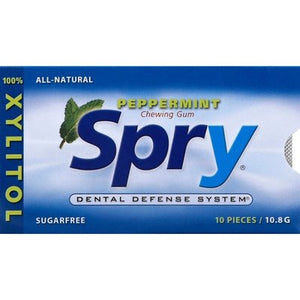 Spry Gum Peppermint 20/10 CT [UNFI #84959]