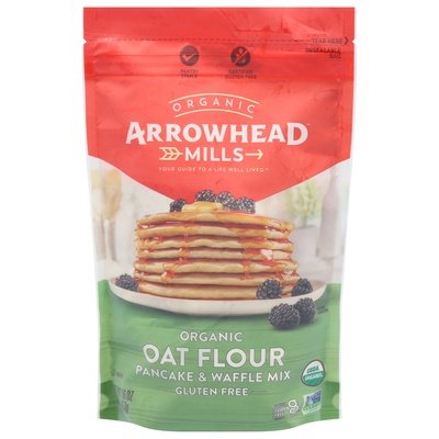 OG2 Arrowhead Mills Pancake Waffle Mix,Oat Flour 6/16 OZ [UNFI #50053]
