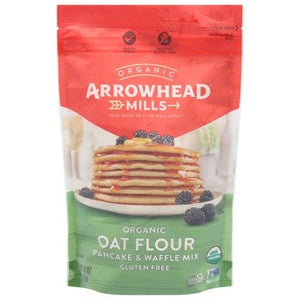 OG2 Arrowhead Mills Pancake Waffle Mix,Oat Flour 6/16 OZ [UNFI #50053]