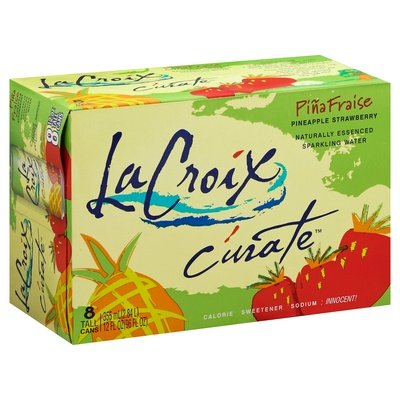 Lacroix Pineap/Straw Spk 3/8/12 OZ [UNFI #42899]