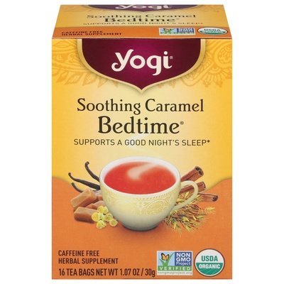 YOGi Tea Bedtime Soothing Caramel 6/16 BAG [UNFI #04614] T