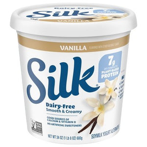 Silk Soy Yog Vanilla 6/24 OZ [UNFI #30020]