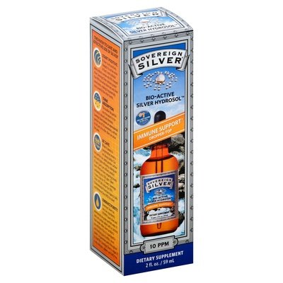 Sovereign Silver 10 ppm Dropper 2 OZ [UNFI #48060] T