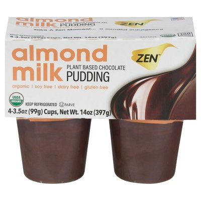 OG2 Zensoy Almnd Milk Choc Pudding 12/4/3.5 OZ [UNFI #37636]
