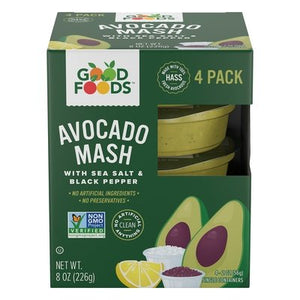 Good Foods Ss Pepper Avocado Mash Gf 6/4/2 Oz [UNFI #18415]