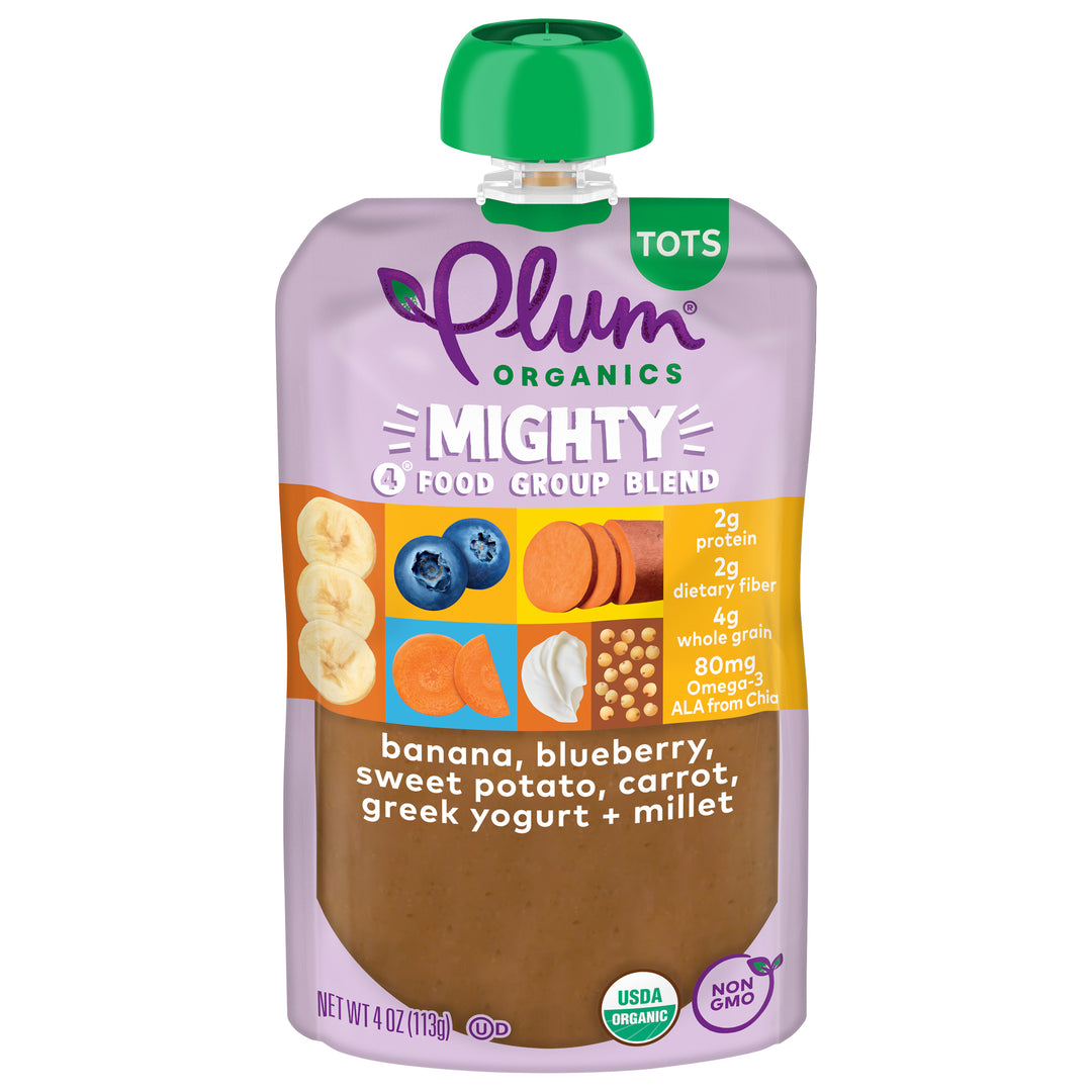 Plum Organics Sweet Potato Blueberry Millet 12/4 Oz [UNFI #24161]