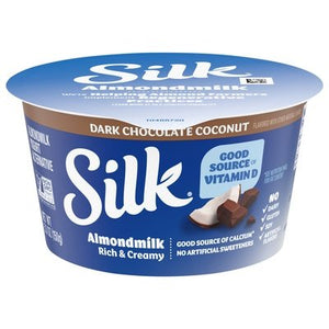 Silk Alm Yog Dkchoc Cnut 8/5.30 OZ [UNFI #14917]