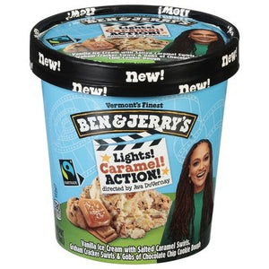 Ben & Jerrys Caramel Lights Action 8/Pint [UNFI #28287]