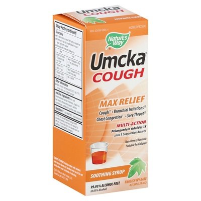 Nw Umcka Syrup Cough Max 4 OZ [UNFI #46729]