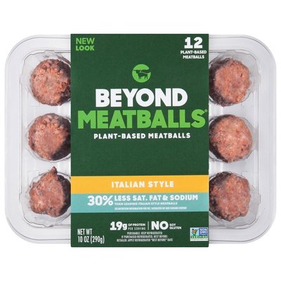 Beyond Meat Meatballs, Italian Style 8/10 OZ [UNFI #38160]