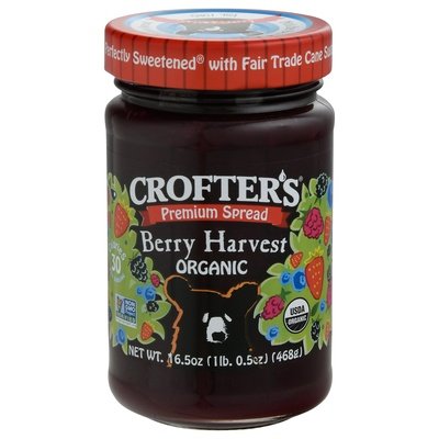 OG2 Crofters Premium Spread Berry Hrvst 6/16.5 OZ [UNFI #83116]