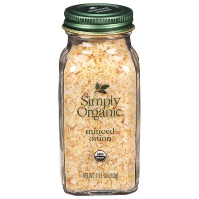 OG2 Simply Organic Minced Onion 6/2.21 OZ [UNFI #28641]