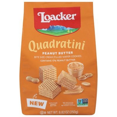 Loacker Peanut Butter 6/8.82 Oz [UNFI #12304]