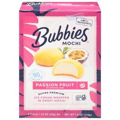 Bubbies Hawaii Passion Fruit 8/7.5 Oz [UNFI #8365]
