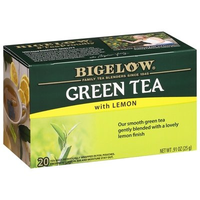 Bigelow Green Tea W/Lemn 6/20 BAG [UNFI #28252]