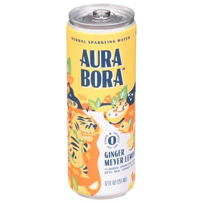 Aura Bora Ginger Meyer Lemon 12/12 OZ [UNFI #10481] T