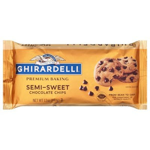 Ghirardelli Semi Swt Choc Chips 12/12 OZ [UNFI #30618]