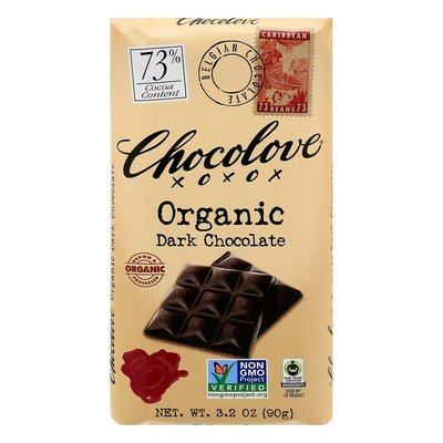 OG2 Chocolove Dk Choc 73% Cocoa Bar 12/3.2 OZ [UNFI #31011]