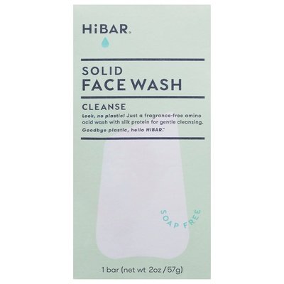 Hibar Solid Face Wash Cleanse 2 Oz [UNFI #11623]