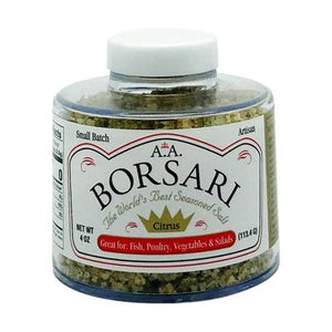 Borsari Seasoning Salt, Citrus 6/4 OZ [UNFI #22911]