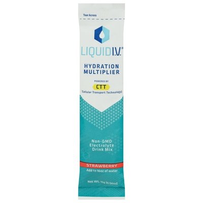 Liquid I.V. Strawberry Drink Mix 8/.56 OZ [UNFI #32687] T