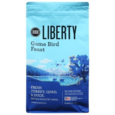 Bixbi Game Bird Feast Kibble 6/4 Lb [UNFI #55482]