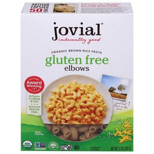 OG1 Jovial Brn Rce Elbow 12/12 OZ [UNFI #89147]