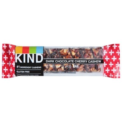 Kind Dark Choc Cherry Cashew Bar 12/1.4 Oz [UNFI #40790]