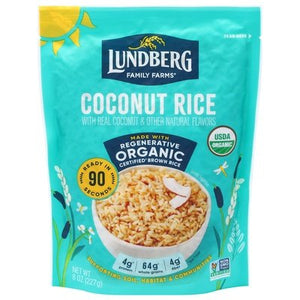 Lundberg Family Farms Coconut Rice Retort 6/8 Oz [UNFI #79659]