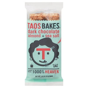 Taos Bakes Chocolate Almond Sea Salt 12/1.8 Oz [UNFI #39361]