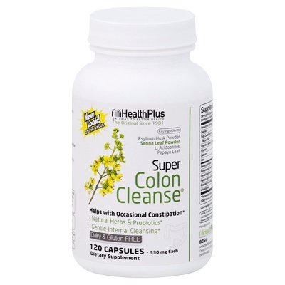 Hlth+ Super Colon Clnse 120 CAP [UNFI #57172]