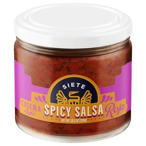 Siete Casera Mild Salsa 6/10.5 Oz [UNFI #65278]