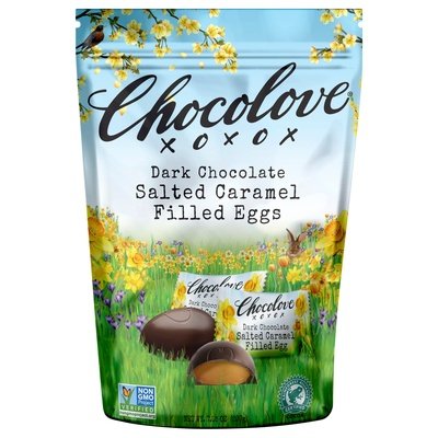 Chocolove Dk Choc Salted Caramel 8/7.05 Oz [UNFI #55879]