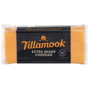 Tillamook Extra Sharp Cheddar 12/8 Oz [UNFI #074667]