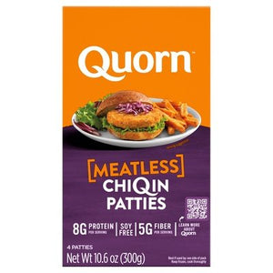 Quorn Patty Meatfree 4Pk 12/10.6 Z [UNFI #72173]