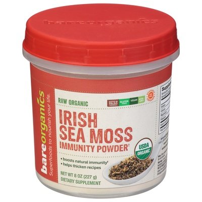OG2 Bare Organics Irish Sea Moss 8 OZ [UNFI #17225] T