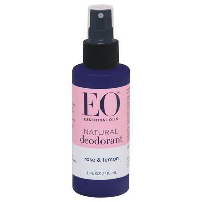 Eo Rose & Lemon Spray Deodorant 4 OZ [UNFI #45418] T