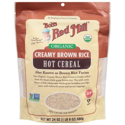 OG2 Bobs Brn Rice Farina 4/24 OZ [UNFI #78439]